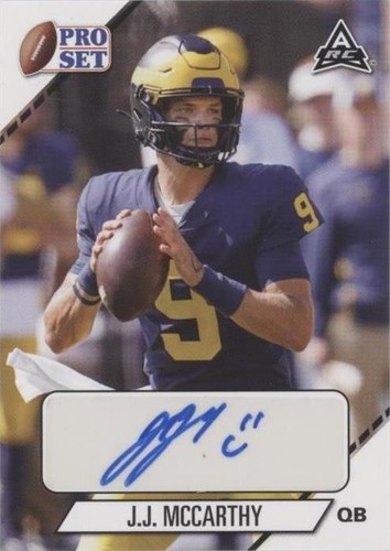 2021 Leaf Pro Set College J.J. McCarthy #PS-JJM