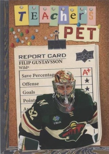 2023-24 Upper Deck Series 1 - Filip Gustavsson #TP-6