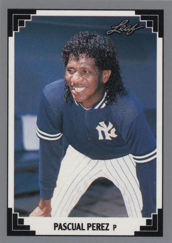 1991 Leaf - Pascual Perez #293