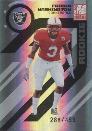 2005 Donruss Elite Fabian Washington #147