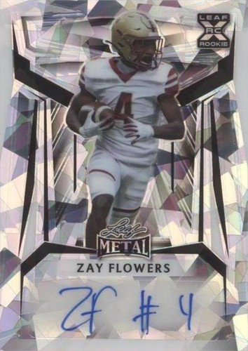 2023 Leaf Metal Zay Flowers #BA-ZF1