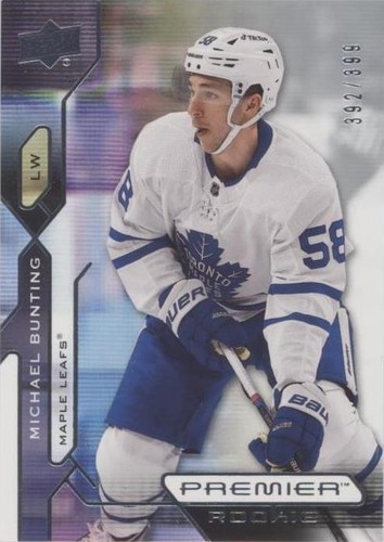2021-22 Upper Deck Premier - Michael Bunting #104