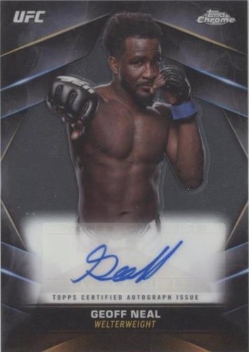 2024 Topps Chrome UFC - Geoff Neal #CVA-GNE