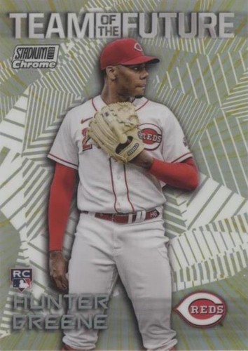 2022 Topps Stadium Club Chrome - Hunter Greene #TOF-20