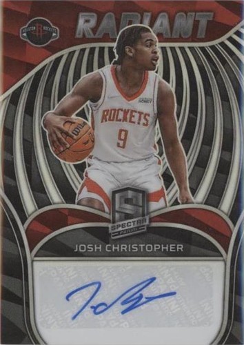 2021-22 Panini Spectra - Josh Christopher #RSI-JCH