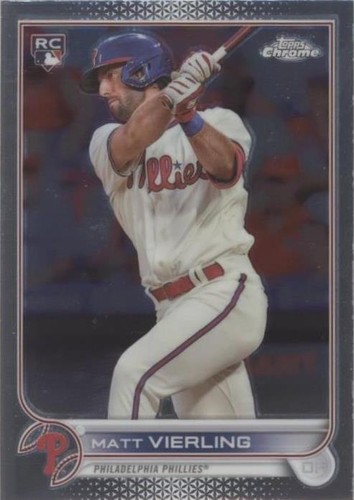 2022 Topps Chrome Sonic - Matt Vierling #181