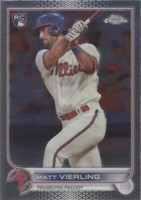 2022 Topps Chrome Sonic - Matt Vierling #181