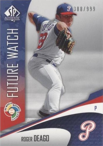 2006 SP Authentic - Roger Deago #WBC-83