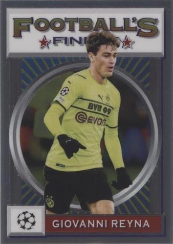 2021-22 Topps Finest Flashbacks UCL Giovanni Reyna #85