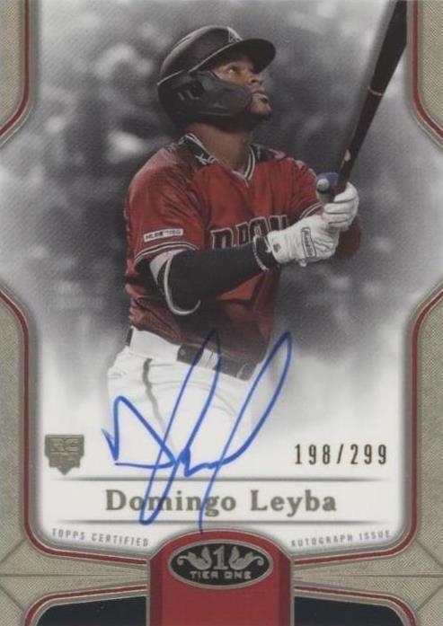 2020 Topps Tier One - Domingo Leyba #BOA-DLE