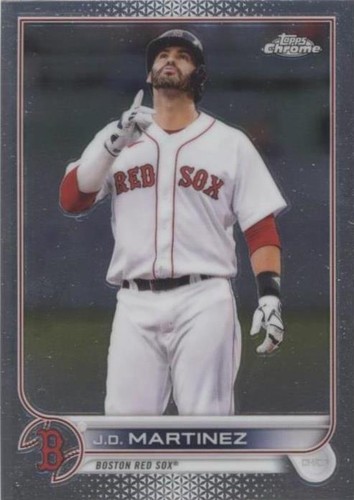 2022 Topps Chrome - J.D. Martinez #67