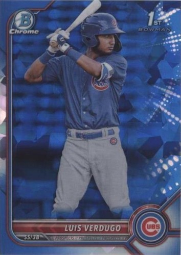 2022 Bowman Sapphire Edition - LUIS VERDUGO #BCP-147
