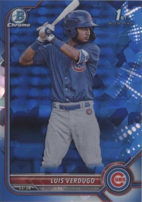 2022 Bowman Sapphire Edition - LUIS VERDUGO #BCP-147