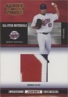 2005 Donruss Prime Patches - Johan Santana #ASM-1