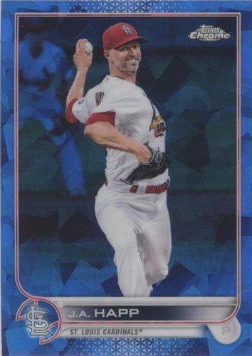 2022 Topps Chrome Sapphire Edition - J.A. Happ #334