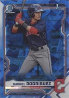 2021 Bowman Chrome Sapphire Edition - Gabriel Rodriguez #BCP-180