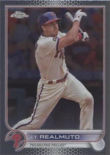 2022 Topps Chrome Sonic - J.T. Realmuto #13