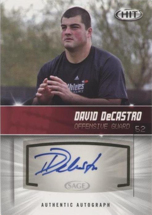 2012 SAGE Hit David DeCastro #A44