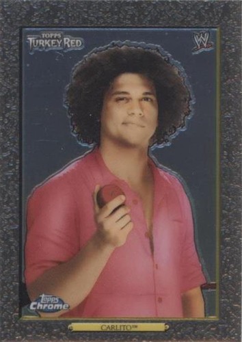 2007 Topps Heritage WWE Chrome Heritage II - Carlito #92