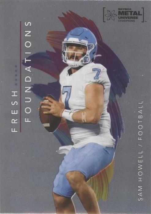 2022 Skybox Metal Universe Champions Sam Howell #FF29