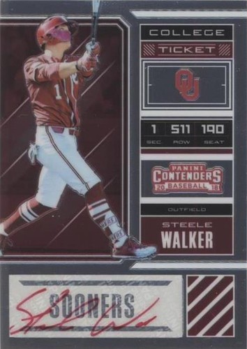 2018 Panini Elite Extra Edition - Steele Walker #SW
