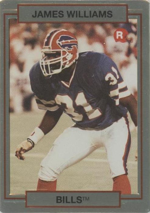 1990 Action Packed Rookie Update James Williams #3