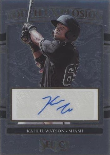 2022 Panini Select - Kahlil Watson #YES-KW