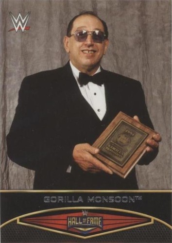 2015 Topps WWE Road to Wrestlemania - Gorilla Monsoon #3