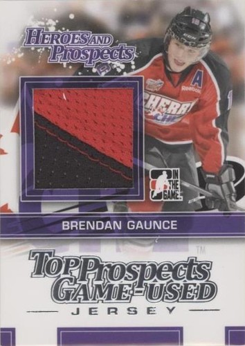 2013-14 In the Game Heroes and Prospects - Brendan Gaunce #TPM-09