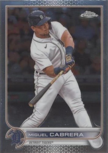 2022 Topps Chrome Sonic - Miguel Cabrera #96