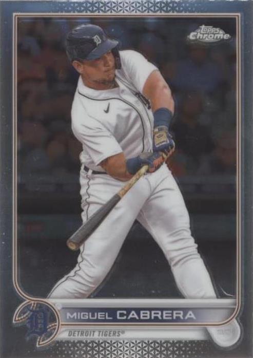 2022 Topps Chrome Sonic - Miguel Cabrera #96