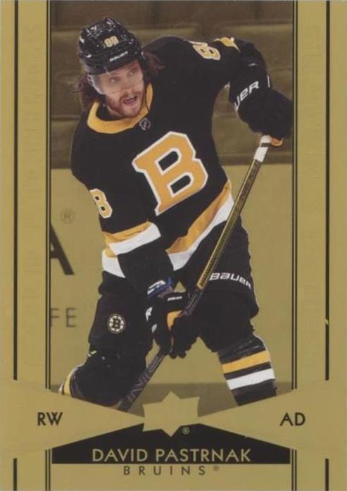 2021-22 Upper Deck Tim Hortons Collector's Series - David Pastrnak #G-11