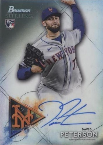 2021 Bowman Sterling - David Peterson #BSRA-DP