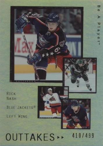2005-06 Upper Deck Be a Player - Rick Nash #OT17