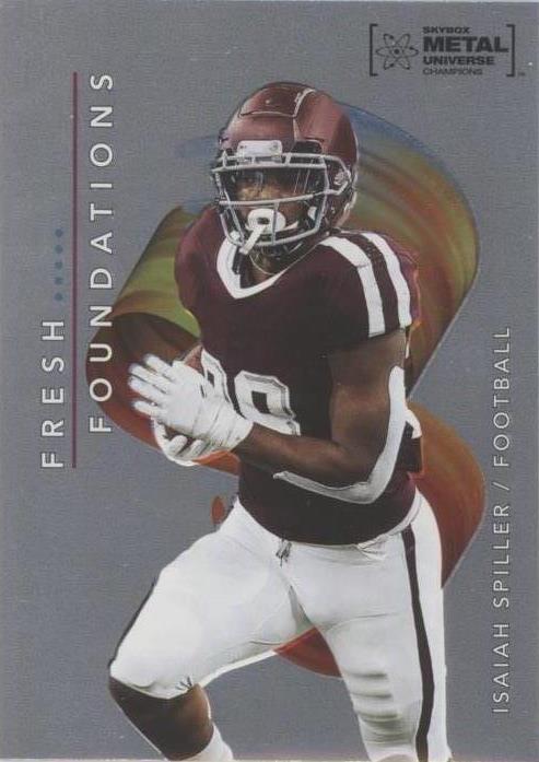 2022 Skybox Metal Universe Champions Isaiah Spiller #FF18