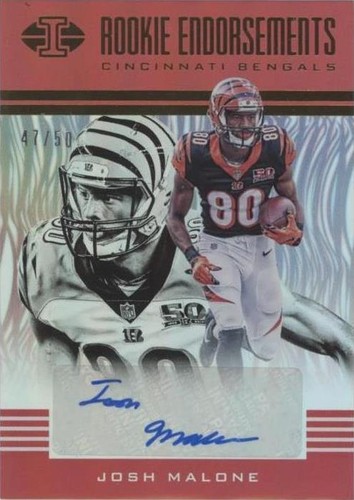 2017 Panini Illusions Josh Malone #RE-MA