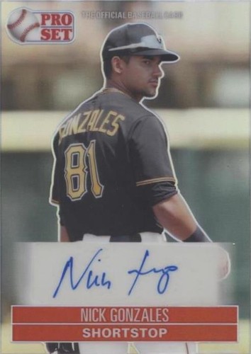 2021 Leaf Pro Set Metal - Nick Gonzales #PS1-NG2