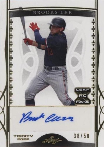 2022 Leaf Trinity - Brooks Lee #BA-BL1