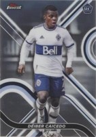 2022 Topps Finest MLS Deiber Caicedo #45
