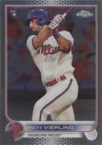 2022 Topps Chrome - Matt Vierling #181