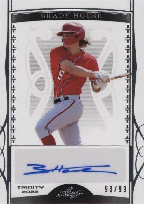 2022 Leaf Trinity - Brady House #BA-BH1