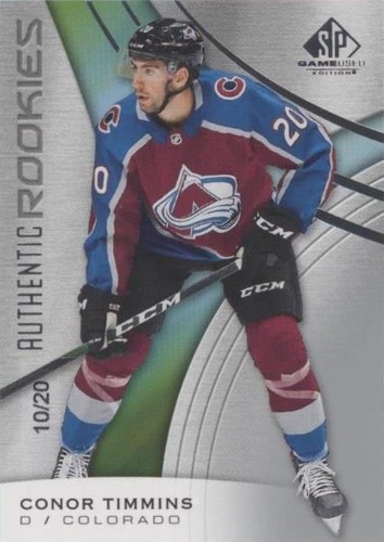 2019-20 Upper Deck SP Game Used - Conor Timmins #128