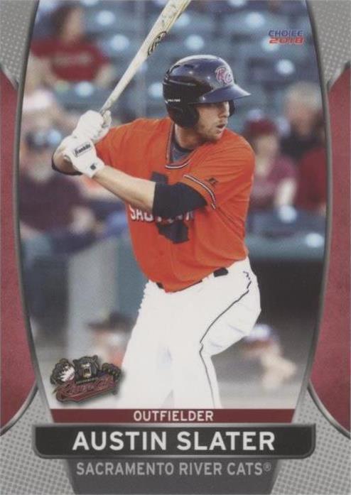 2018 Choice Sacramento River Cats - Austin Slater #22