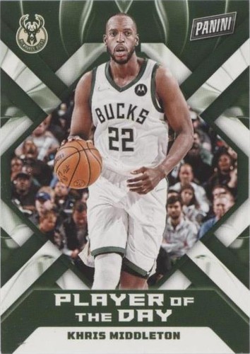 その他 Khris Middleton rc auto panini 2022-23 Panini Player Of The Day Red #33 Khris Middleton