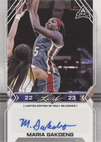 2022-23 Leaf Draft - Maria Gakdeng #BA-MG2