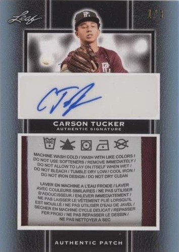 2019 Leaf Perfect Game National Showcase - Carson Tucker #PA-CT1