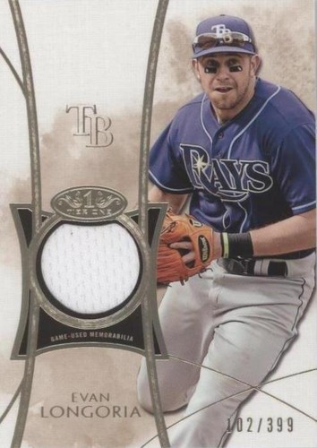 2014 Topps Tier One - Evan Longoria #TOR-ELN
