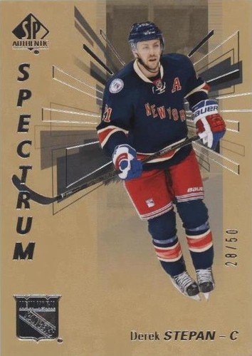 2016-17 SP Authentic - Derek Stepan #S-29