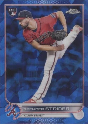 2022 Topps Chrome Sapphire Edition - Spencer Strider #509