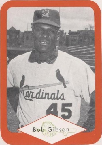 1975 Sheraton Great Plains Greats - Bob Gibson #40